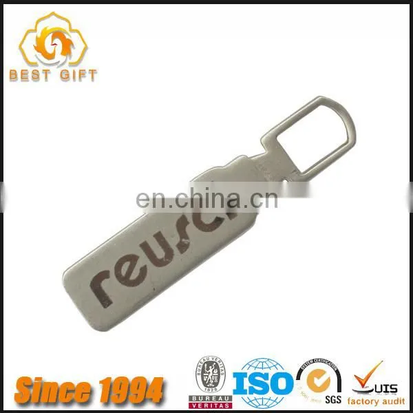 Design Your Own Custom Fashion Logo Jacket Zipper Puller photo-2