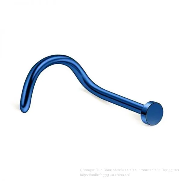 Human Body Piercing Stainless Steel Nose Studs, Nose Rings, Foreign Trade Accessories Factory Direct Selling Titanium Steel Earnail Manufacturers Wholesale photo-2