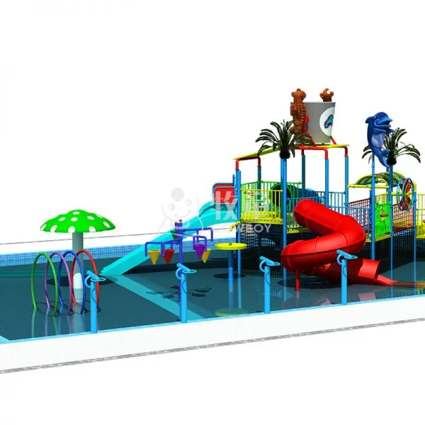 Children's Pool Water Play Equipment for Kids Small Aqua Park Kids Pool Design photo-3