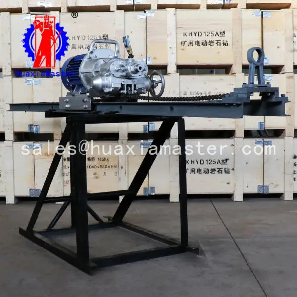 KHYD75 Electric Motor Rock Drilling Rig/slope Protection Drilling Rig photo-5