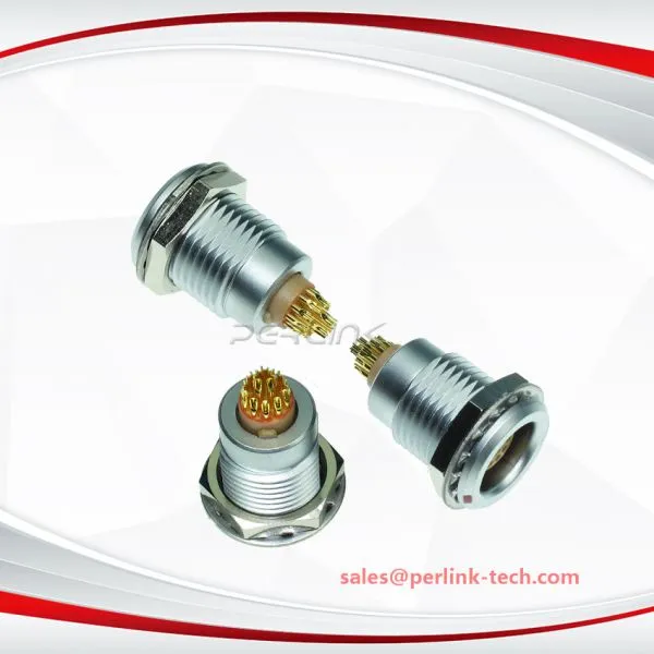 EGG.1B.316.CLL 16 Pin Metal Brass Push-pull Self-locking Socket（B Series）