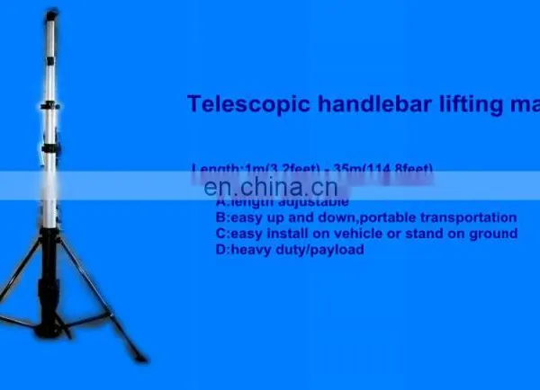 15m Antenna Mechanical Heavy Duty Telescopic Mast photo-6