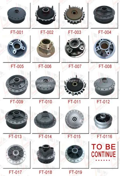 Bajaj Discover 125 Parts Parking System Wheel Drum Brake Motorcycl Hub photo-5