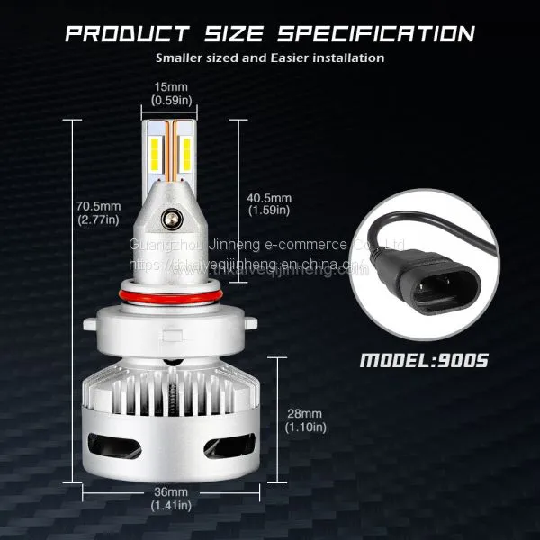 Novsight 90W 12000LM LED Headlight H7 H11 LED Light Bulbs for Car 9005/HB3 9012(HIR2) photo-3