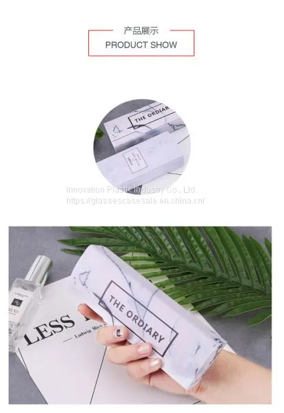 Refreshing, Simple, Artistic Glasses Case; Creative, Personalized Portable Eyewear Holder photo-3