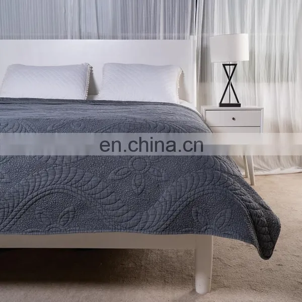 Brushed Microfiber Bedding Quilt Summer Quilt Hotel Quilt photo-2