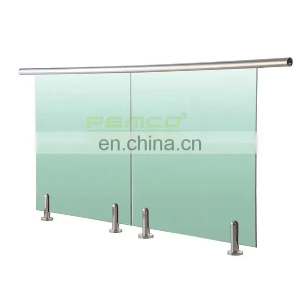 Frameless Balustrade Glass Railing 10-12mm PEMCO Australia Glass Pool Spigot And Pool Glass Fence photo-3
