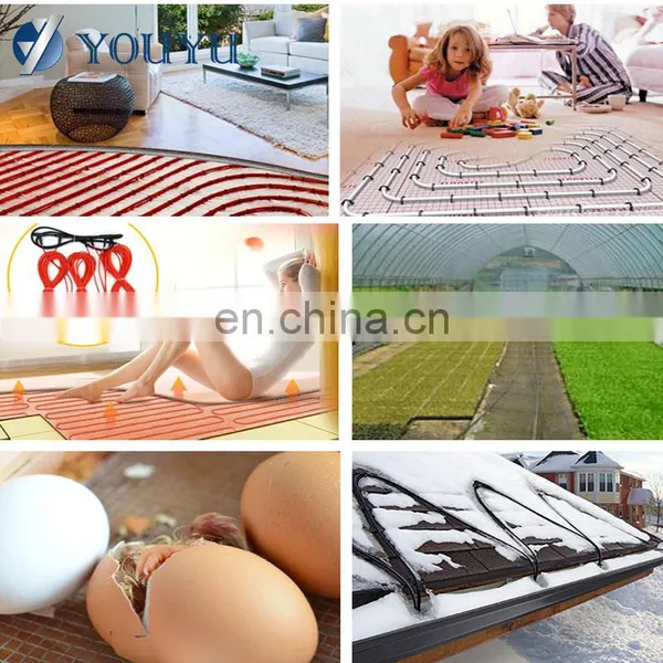 Factory Direct Sale Electric Driveway Under-Carpet Heating Mats photo-7