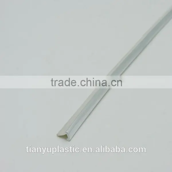 High Glossy Corner Pvc Plastic Profile photo-3