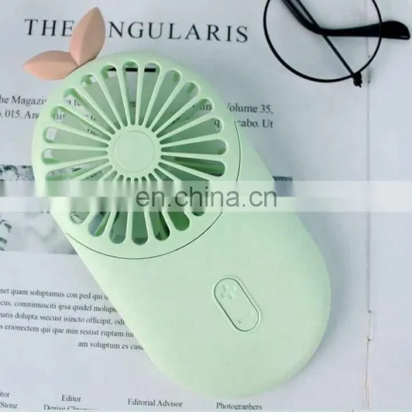 Portable Travel Office Battery Charge Usb Rechargeable Handheld Pocket Mini Fan photo-3