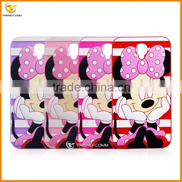 China Supplier Cute Cartoon Silicon Soft Cover Case for Alcatel OT6037