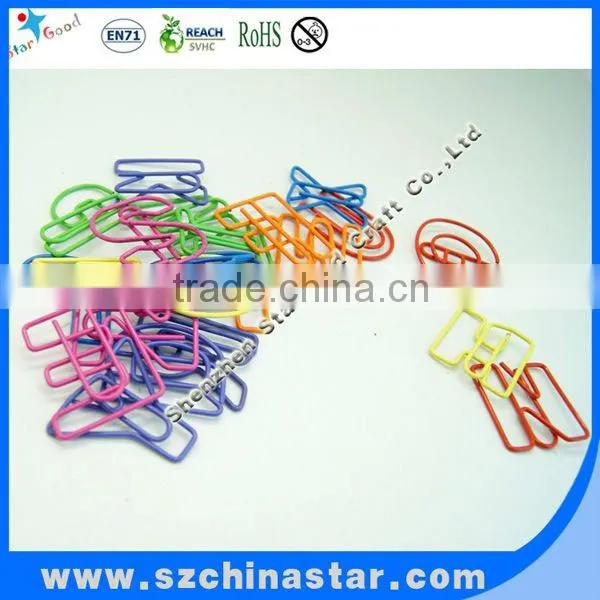 Metal Material Paper Clip Shaped Letter photo-2