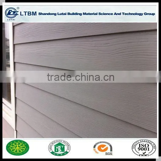 Exterior Wall of Villa or Apartment Class-A1 Fire-proof Wood Grain Siding Panel for Buliding & Decoration Material photo-5