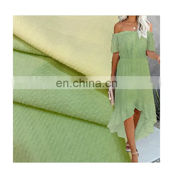 2022 Stocklots Fabric Vendors Polyamide Rayon Jacquard Fabric