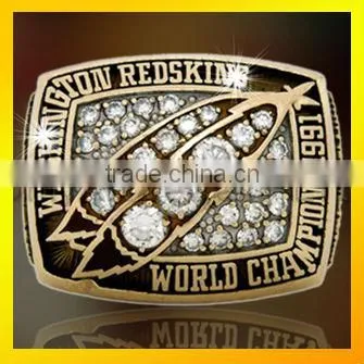 Good Design Gold Plating High Quality Champions Rings