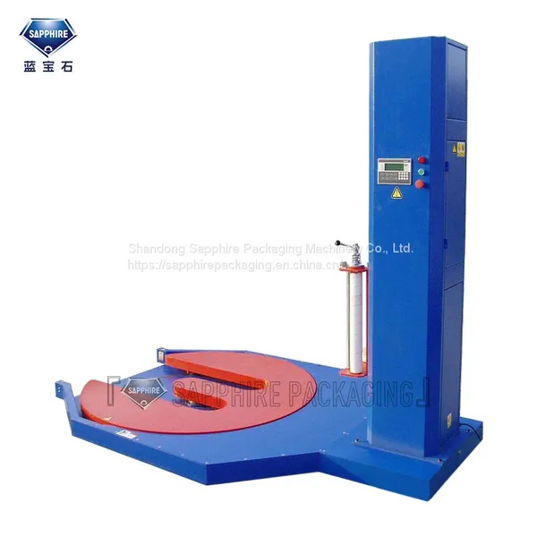 M Type Pallet Wrapper Machine Stretch Film Machine Can Load 500kg Pallet Wrapping Machine photo-3