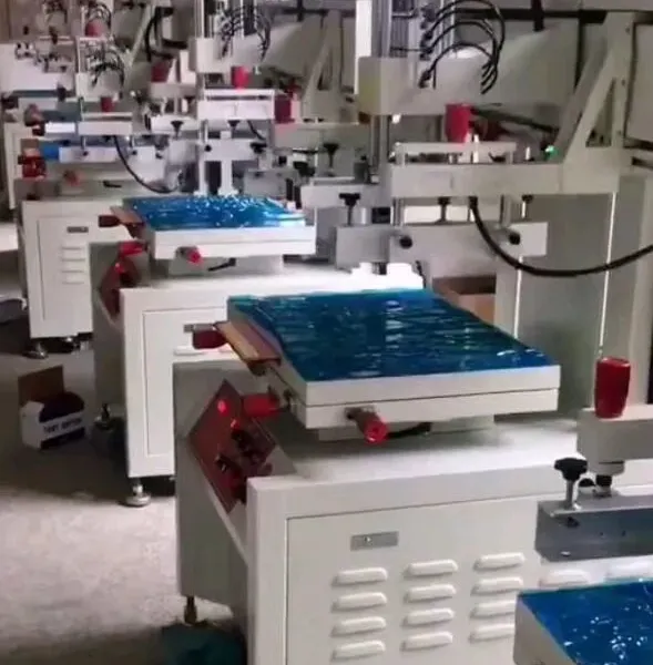 Electric Vertical Screen Printer With UV Dryer for Label photo-2