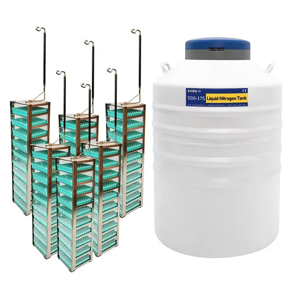 South Africa-bull Semen Tank-liquid Nitrogen Tanks for Cell Storage KGSQ photo-4
