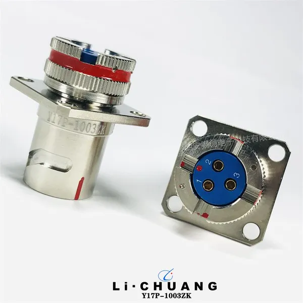 Y17P Series Circular Connector Plug Socket Y17P-1003TJ Y17P-1003ZK photo-3