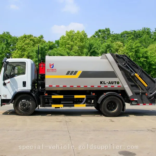 10 Square Volume Garbage Truck Dongfeng Frica F7 Compression Garbage Engineering Truck photo-4