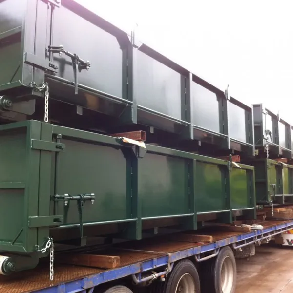 BOLI Scrap Bins Container Hook Lift Steel Skip Bin Trailer Steel Dustbin Trash Bin Large Waste Garbage Bin Hook Lift Container Dumpster for Sale photo-2