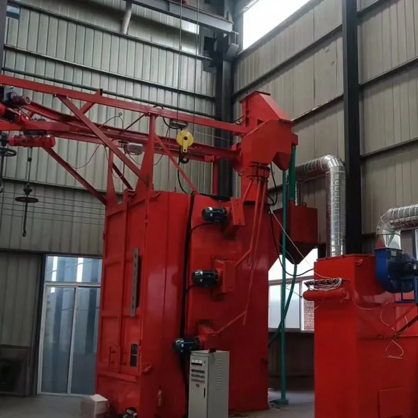 Q37 Series Hook Type Shot Blasting Machine Integrated Without Pit, Customized According to Needs, After-sales Guarantee photo-3