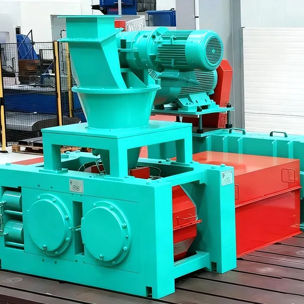 Iron powder high-temperature rolling extrusion machine, multi-functional iron powder hot pressing roller machine production line