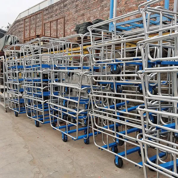 Customized Non‑Standard Stackable Steel Cloth Trolley With Durable Anti‑Aging Structure for Multi‑Industry Material Handling
