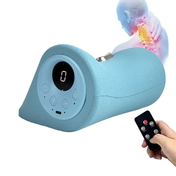 Electric Neck Traction Massager With EMS Heat Therapy MH-CV20 photo-2