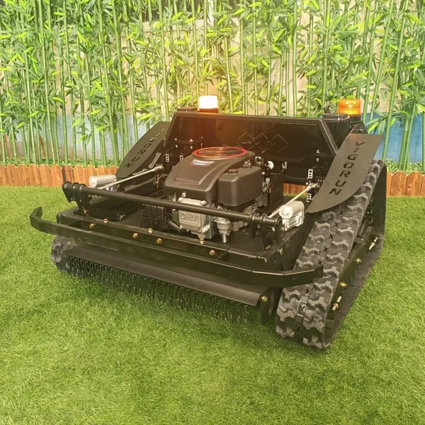 Hillsides Vegetation Control Self Propelled Cordless Tracked Mowing Machine Factory Direct Sales Low Price Buy Online CE