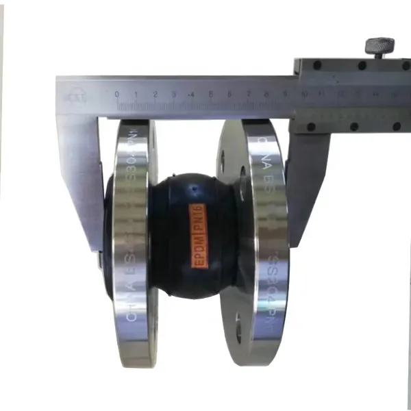 Flange Type Flexible DN100 Bellows PN16 EPDM Rubber Expansion Joint Connection Compensator Unit