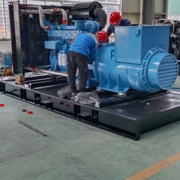 Fast Delivery Stock Diesel Generator Spot Goods Power Generating Unit photo-1