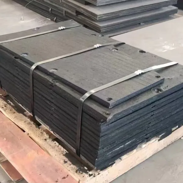 Chromium Carbide Overlay Wear Plate 6+4 8+6 58HRC Hardfacing Bimetal Mining Liner photo-4