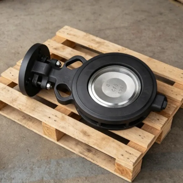 Compact Wafer-Type Manual Butterfly Valve, Marine Grade, Lever Handle Operation, PN16 Rated photo-3