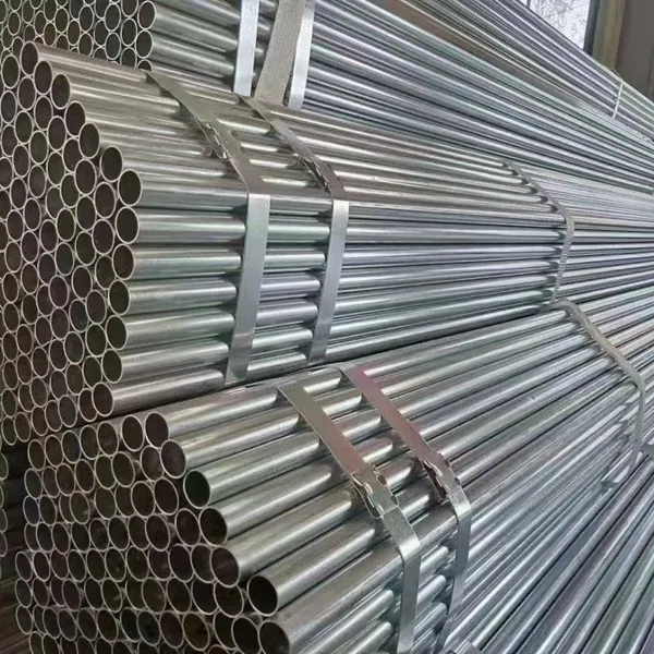 Hot Dipped Galvanized Scaffolding Pipe Construction Buildings Galvanized Steel Tube ERW API JIS Certified 6m 12m Cutting Welding photo-3