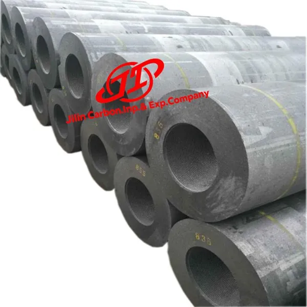 Electrodo de grafito de coque de aguja de calidad de exportación para la industria metalúrgica en la producción de acero EAF.