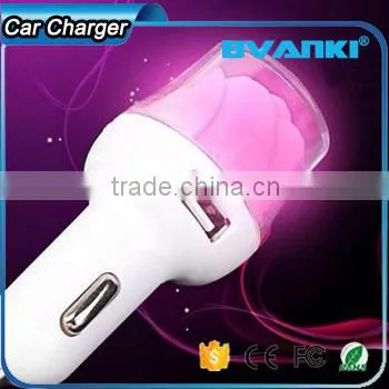 2016 New Premium Rose USB Car Charger Adapter 2 Port 3.1A For IPhone 7, Usb Charger for Samsung Galaxy s7 Edge Rongshen Shenzhen Most Popular photo-3