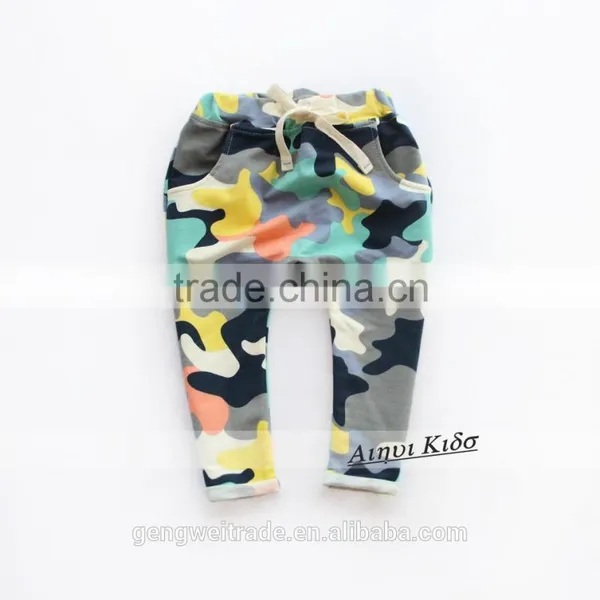 2015 Wholesale Boutique Kids Pants Colorful Kids Harem Pants photo-5