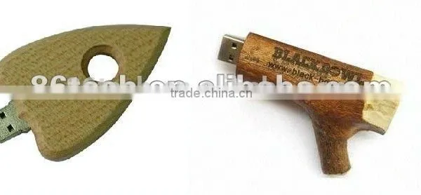 Fashion Design Promotional Gift Custom Engraved Logo Usb Flash Drive Wooden & Wood Gift Box photo-2