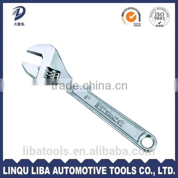 China Supplier High Qualtiy CrV Labor Saving Tool Adjustable Wrench Monkey Spanner For Undoing Screws photo-2