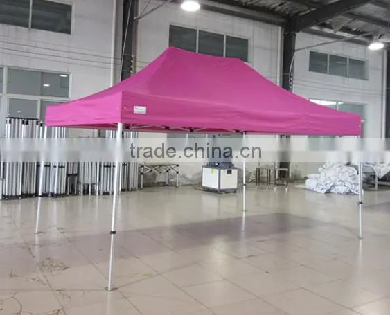3m X4.5m Small Hexagon Folding Gazebo With Window and Door Walls