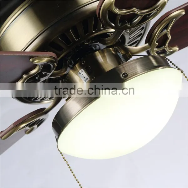 Dining Room Led Light Wiring Ceiling Fan With 5 Blades photo-2