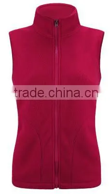 Outdoor Vest Polar Fleece Double Brush Jacket for Women photo-3