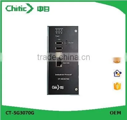 DC12-36V Double-supply Rack-mounted Industrial Firewall for Oil Field