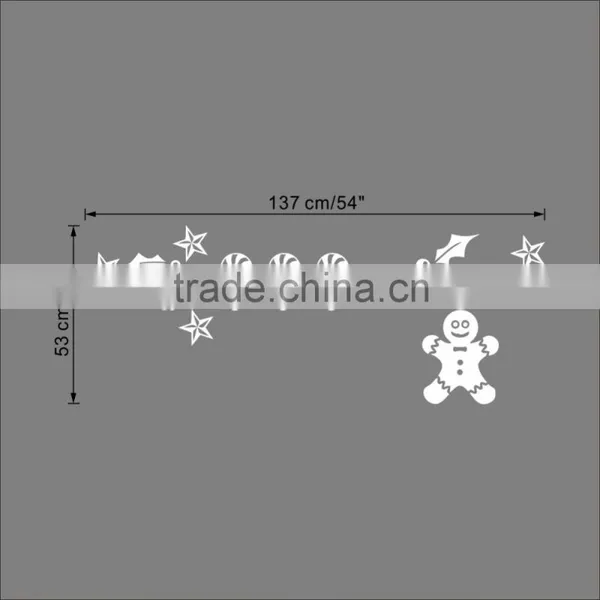 ALFOREVER Vinyl Christmas Decals,the Christmas Days Home Decoration Decals photo-3