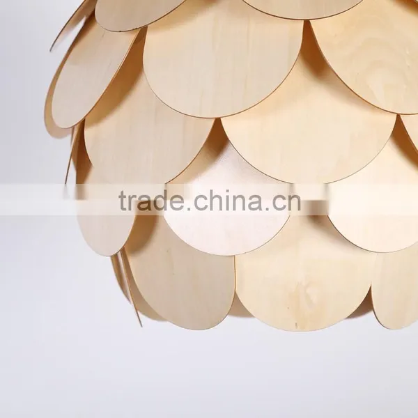 Modern Creative Style Elegant Wooden Pendant Lamp/lighting JK-8005B-32 LED Pendant Light photo-6