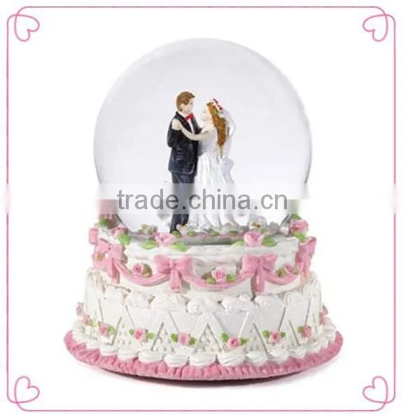 New Design For Wedding Favor Water Globe