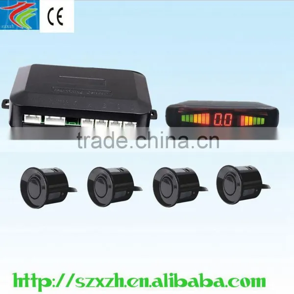 Car Reversing Sensors With LED Distance Display and Buzzer or Human Voice Reversing Sensors