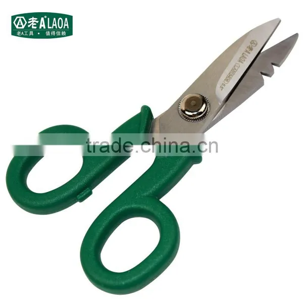 LAOA Stainless Multifunction Electrician Scissors;electronic Scissors;wire Cutter Scissors LA813406 photo-6