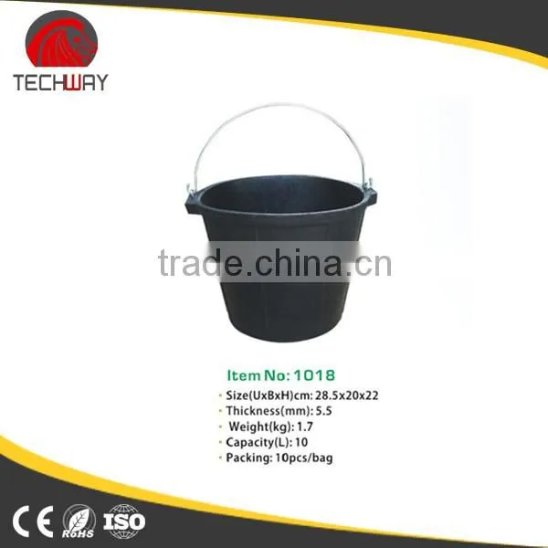 Recycled Rubber Buckets Pails,strong Cement Barrel photo-5